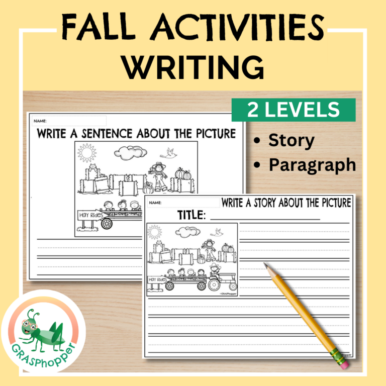 Fall Language Comprehension Activities - GRASPhopper Learning